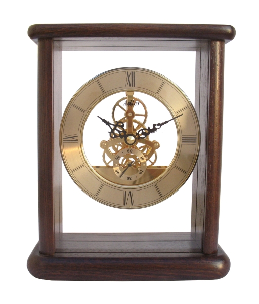 Adler Skelett Kamin/Tisch Uhr 22091
