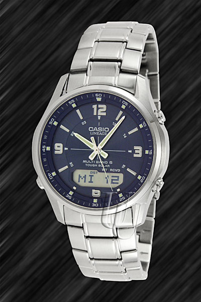 Casio Tough SOLAR FUNKUHR,LCW-M100DSE-2A FUNK, Saphirglas