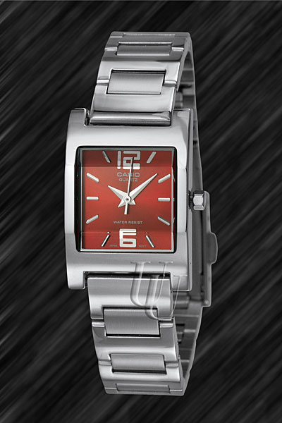 Moderne Casio Damen-Uhr LTP-1283D-4A