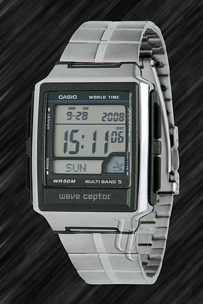 Moderne CASIO FUNKUHR,Alarm,Weltzeit,WV-59DE-1AVEF
