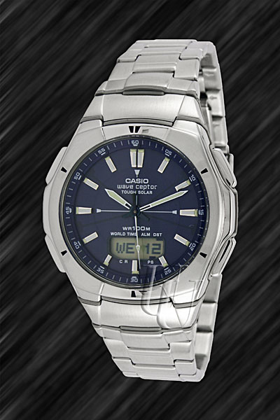 Casio Wave Ceptor-Tough SOLAR FUNKUHR,WVA-620DE-2A-FUNK