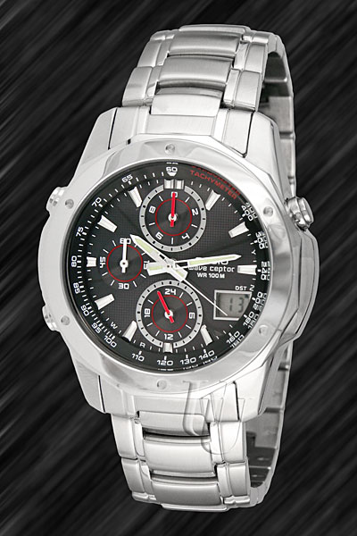 NEU!Casio Wave Ceptor SOLAR-FUNKUHR,WVQ-620DE-1AVER